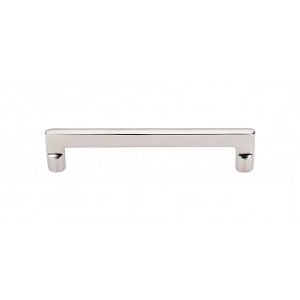Top Knobs M1977 Aspen II Flat Sided Pull 6 Inch Polished Nickel